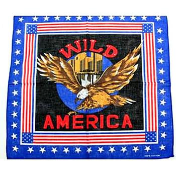 Wild America Eagle Bandana