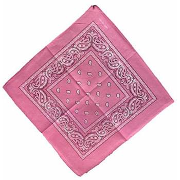 Wholesale Bandana Pink Paisley Fabrics