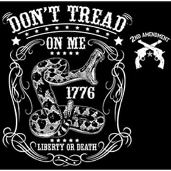 Wholesale Shirt Transfer LIBERTY OR DEATH W/CREST don't tread on