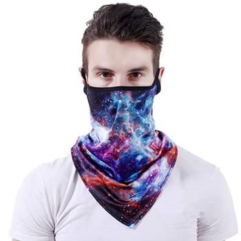 Wholesale Half Face Galaxy  Style Face Mask With Earloops