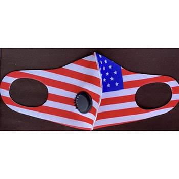 Wholesale USA Flag Face Mask with valve