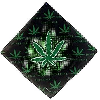 Wholesale Marijuana Leaf Bandana