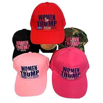 Wholesale Woman for Trump Baseball cap Hats 2024
