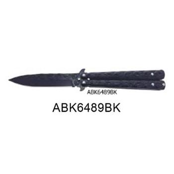 4" Blade / 5" Skull Handle / 9" Overall Butterfly Knife.