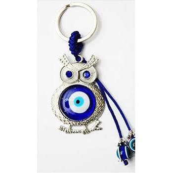 Wholesale Evil Eye Keychain with OWL