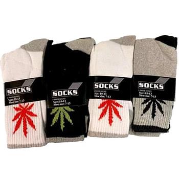 Wholesale Marijuana Man Long socks