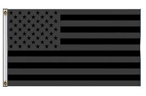 Black/Gray AMERICAN FLAG
