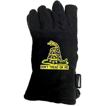 Wholesale Don't Tread On Me Man Fleece Glove