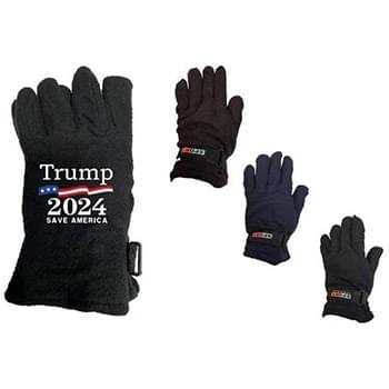 Wholesale Trump 2024 Save America Man Fleece Glove