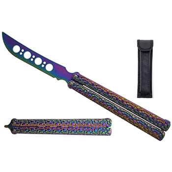 11" Big Boy's Butterfly Trainer - Rainbow