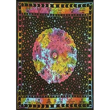 Tie Dye Zodiac Tapestries