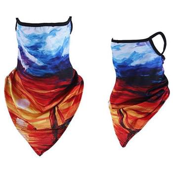 Wholesale SKY Print Face Mask With Ear-loops