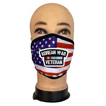 Wholesale Flag Style Face Mask Korean War Venteran