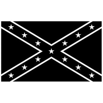 Wholesale Black and White Rebel Confederate Flags