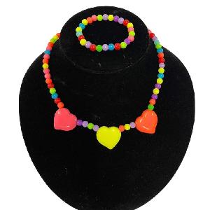 Wholesale Kids Necklace Bracelet Set 