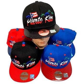 Wholesale Puerto Rico Snapback Hat