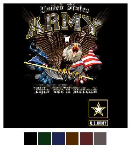 Wholesale Transfer US ARMY THIS WE?LL DEFEND W/CREST