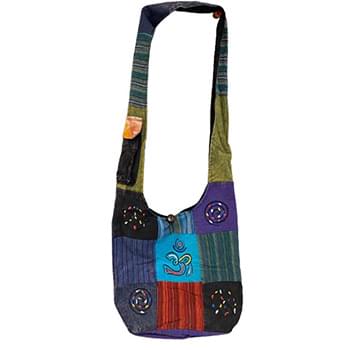 Peace Sign Patchwork handmade hobo bags
