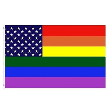 Rainbow Flag *US Stars