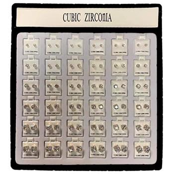 Wholesale Cubic Zirconia Studs Earrings