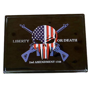 Wholesale Retro metal Tin Sign Wall Poster Liberty Or Death