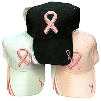 Wholesale Breast Cancer Awareness Baseball Cap/ Hat