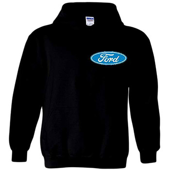 Wholesale Official Licensed Black Color Hoody FORD XXL