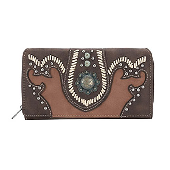 Montana West Concho Collection Wallet CF