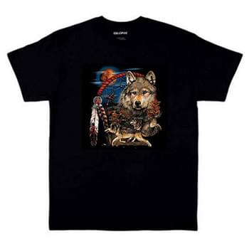 Wholesale Black T Shirt Tribesman XXL