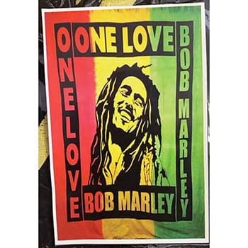 Wholesale Rasta One Love Bob Marley Design Tapestry