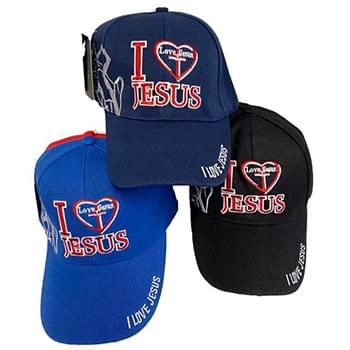I LOVE Jesus Baseball Cap/Hat