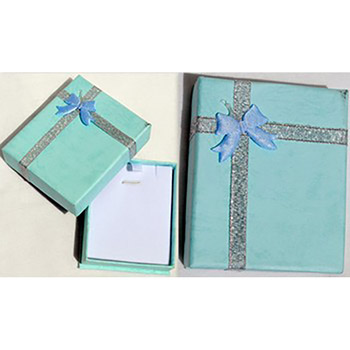 Wholesale Jewelry Display Gift Box Turquoise Blue