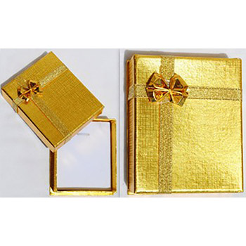 Wholesale Jewelry Display Gift Box Gold