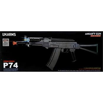 UKARMS P74 AK74 Spring Rifle w/ Laser & Flashlight