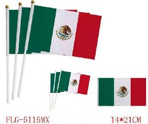 Mexico Small stick Flag