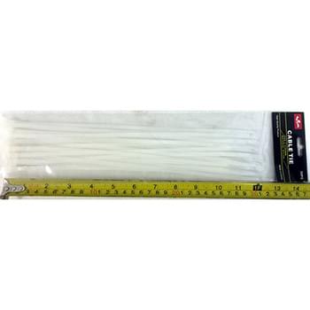 Wholesale 30pcs 12" white cable tie