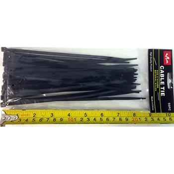 Wholesale 8" 50pcs black Cable Tie