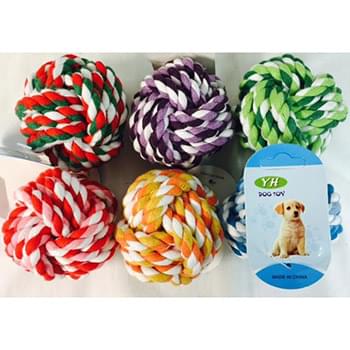 Whoelsale Dog Pet Rope Knot Ball