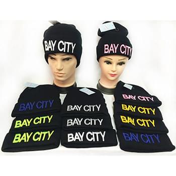 Wholesale Winter Knitted Beanie Hat Bay City Toboggan Hat