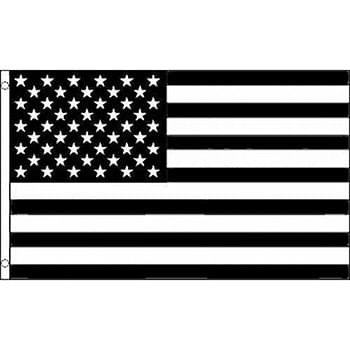 Wholesale Black and White American USA Flag
