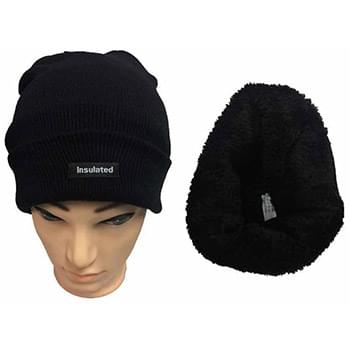 Wholesale Solid color Black Winter Hat