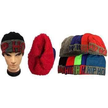 Wholesale Hip Hop Plush Lining Winter Hat