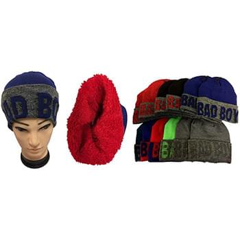 Wholesale BAD BOY Plush Lining Winter Hat