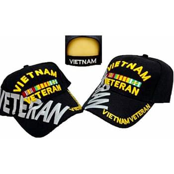 Wholesale Baseball Hats Vietnam Veteran Large Letter