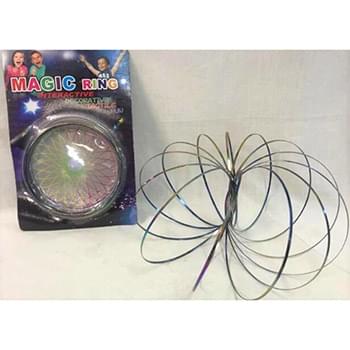Wholesale Rainbow Flow Ring Magic Ring Kinetic Spring Toy