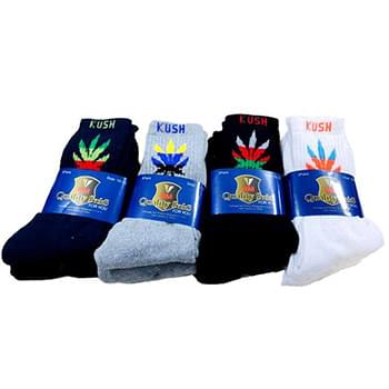 Wholesale Man size Sock Marijuana KUSH