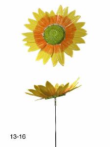 Garden Stake Decoration 3D Colorful Sunflower