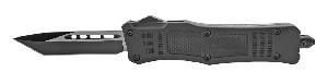 OTF Out The Front Folding Pocket Knife - Black Tanto