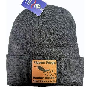 Wholesale Custom Laser Engrave Leatherette Patch Hat Pigeon Forge Leather Hustler