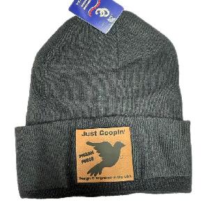 Wholesale Custom Laser Engrave Leatherette Patch Boonie Just Coopin' PIGEON FORCE